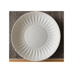 Assiette\u0020plate\u0020SARLAT\u0020\u00D8270mm\u0020Porcelaine\u0020Blanc