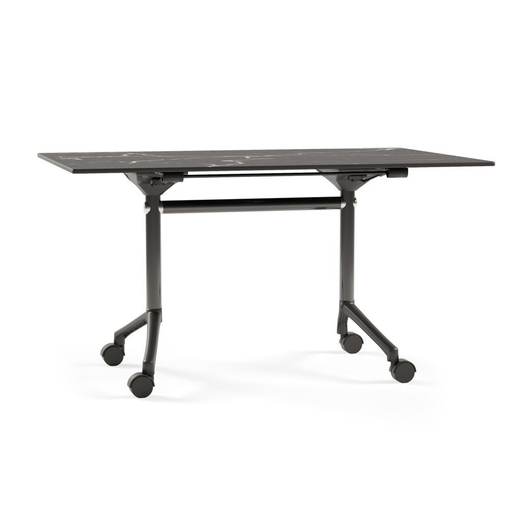 Table pliante mobile SNAP 120x77xh75cm Noir - Henri Julien