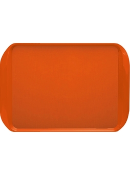 Plateau RONALD avec poignées 43,5x30,5 Orange