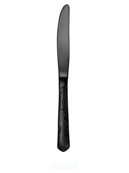 Couteau de Table VERLAINE Noir brillant PVD