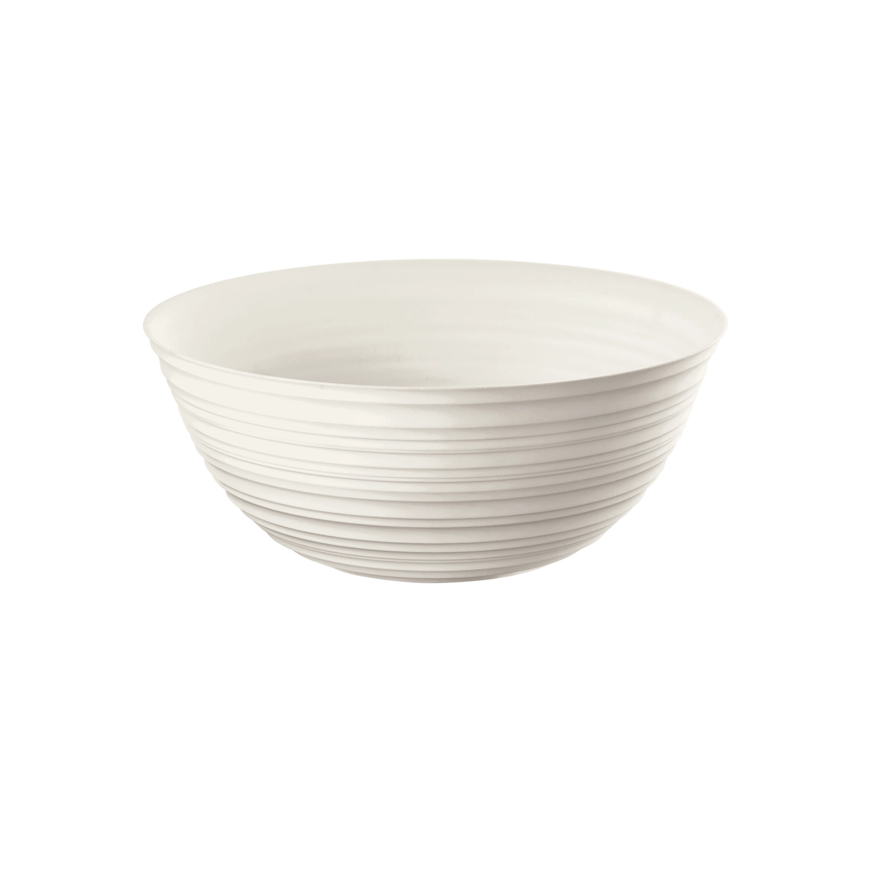 Saladier L TIERRA CIRCLE Plastique blanc Ø250xh106mm 3,1L Blanc - Henri Julien