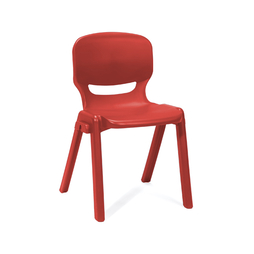 Chaise ERGOS 6A Rouge - Henri Julien