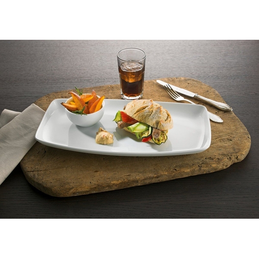 Assiette burger UNLIMITED 360x200mm - Henri Julien