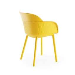 Fauteuil SHELL Jaune - Henri Julien