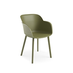 Fauteuil SHELL Khaki - Henri Julien