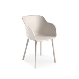 Fauteuil\u0020SHELL\u0020Blanc\u0020cr\u00E8me