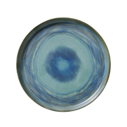 Assiette\u0020plate\u0020MIAMI\u0020\u00D8280mm\u0020Gr\u00E8s\u0020Bleu