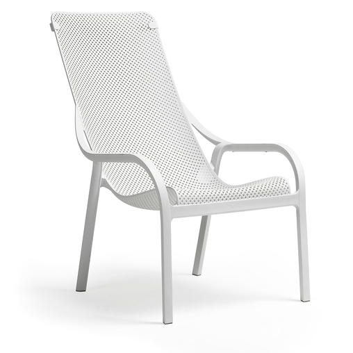 Fauteuil lounge NET Blanc - Henri Julien