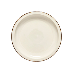 Assiette POTERIE Ø260mm Cream - Henri Julien