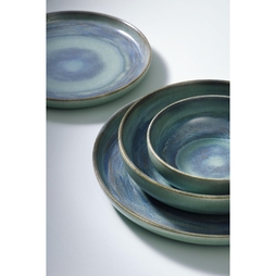 Assiette\u0020plate\u0020MIAMI\u0020\u00D8220mm\u0020Gr\u00E8s\u0020Bleu