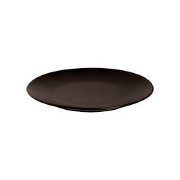 Assiette plate BLACK MOON Ø275mm Grès - Henri Julien