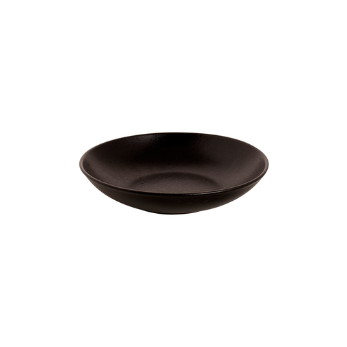 Assiette creuse BLACK MOON Ø215xh42mm Grès - Henri Julien