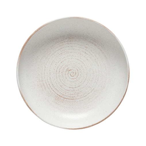 Assiette plate VERMONT Ø280mm Grès Blanc - Henri Julien