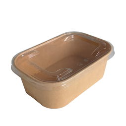 50 Couvercles PET SQUARE LUNCH BOX - Henri Julien