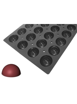 Plaque silicone Gn1/1 MOUL'FLEX 18 demi-sphères