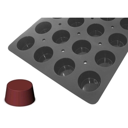 Plaque\u0020silicone\u0020Gn1\u002F1\u0020MOUL\u0027FLEX\u002024\u0020muffins