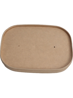 Couvercle kraft SQUARE LUNCH BOX