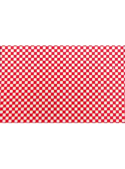 Feuilles papier burger AMERIKA Carreaux rouge 325x200
