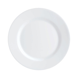 Assiette\u0020plate\u0020NOVA\u0020AQUITANIA\u0020\u00D8225\u0020Verre\u0020Tremp\u00E9\u0020Blanc\u0020\u002D\u0020Arcoroc