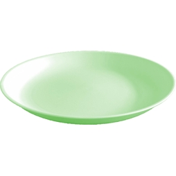 Assiette Plate Ø208mm MINÉRAL Polypropylène Pastel Green - Henri Julien