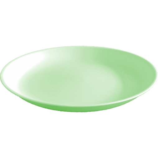 Assiette Plate Ø208mm MINÉRAL Polypropylène Pastel Green - Henri Julien