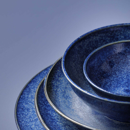 Assiette\u0020plate\u0020AZIM\u0020\u00D8275\u0020Porcelaine\u0020Bleu