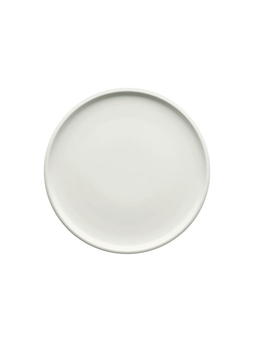 Assiette plate SHIRO blanc Ø260