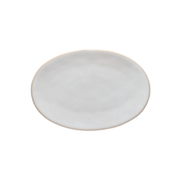 Assiette Plate Ovale RODA 340x247mm Grès Blanc  - Costa Nova - Henri Julien