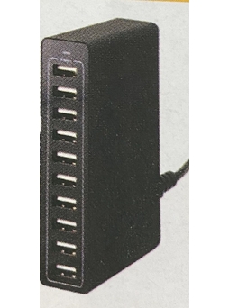 Chargeur SECURIT 10 ports USB