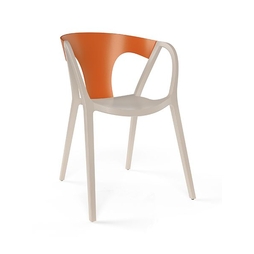 Fauteuil ATLANTIC Sable/Brique - Henri Julien