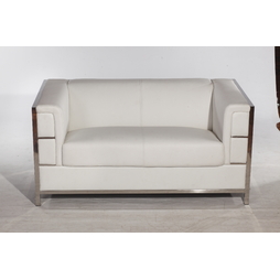 Fauteuil\u00202\u0020places\u0020PARIS\u0020Blanc