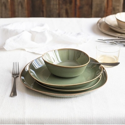 Assiette\u0020plate\u0020DUOMO\u0020\u00D8280mm\u0020Porcelaine\u0020Verde