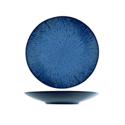 Assiette\u0020plate\u0020PARADIS\u0020\u00D8215mm\u0020Porcelaine\u0020Bleu