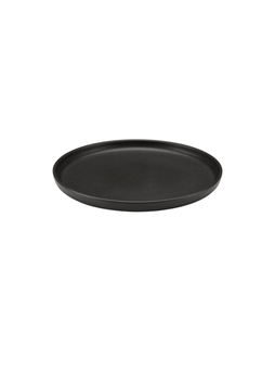Assiette plate ELEMENTS noir Ø220