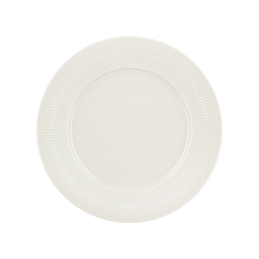 Assiette plate PORTOFINO Ø280mm Porcelaine Blanc - Henri Julien