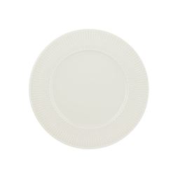 Assiette plate PORTOFINO Ø210mm Porcelaine Blanc - Henri Julien