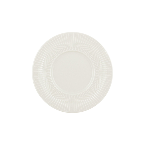 Assiette plate PORTOFINO Ø160mm Porcelaine Blanc - Henri Julien