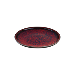 Assiette\u0020plate\u0020NORA\u0020\u00D8250mm\u0020Porcelaine\u0020Rouge