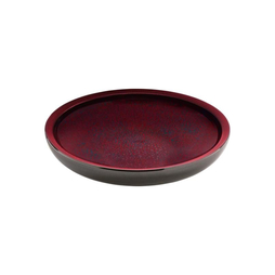 Assiette\u0020creuse\u0020NORA\u0020\u00D8250mm\u0020Porcelaine\u0020Rouge