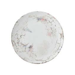 Assiette\u0020plate\u0020CARRARE\u0020\u00D8260mm\u0020Porcelaine\u0020Blanc\u0020Marbre