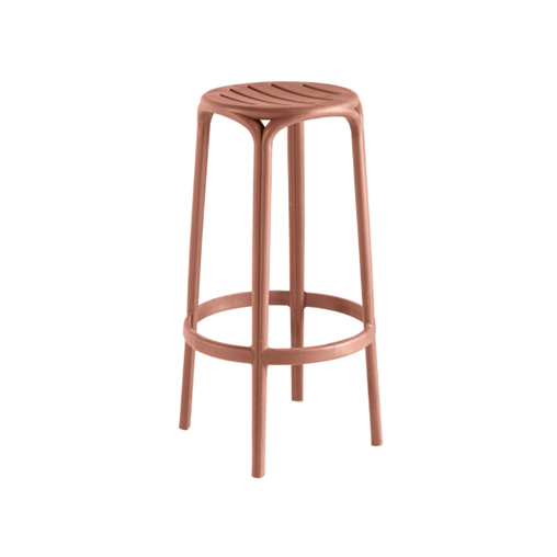 Tabouret CANNES Terracotta - Henri Julien