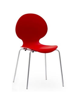 Chaise JACOB Rouge