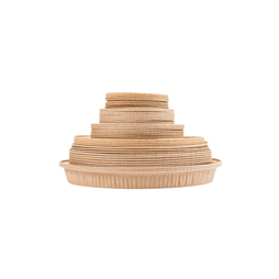 50 Tartelettes cuisson Bio Food Ø138mm - Henri Julien