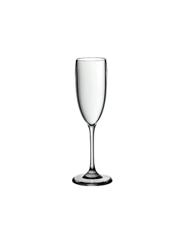 Flûte champagne Transparente en SAN 14cl