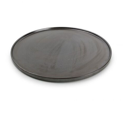 Assiette pizza VERSO BLACK empilable Ø310mm Porcelaine - Henri Julien