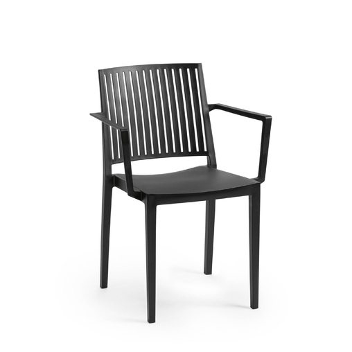 Fauteuil BARS Noir - Henri Julien