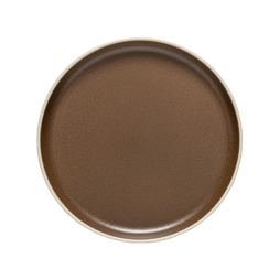 Assiette plate MONTEROSA Ø275mm Grès Chocolat latte - Casafina - Henri Julien