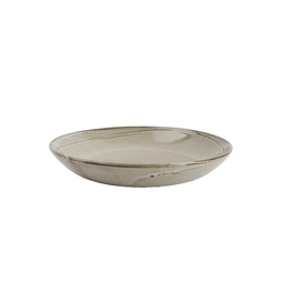 Assiette creuse CERES Ø245xh40mm Porcelaine Grey - Fine2Dine - Henri Julien