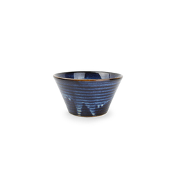 Bol conique LINE Ø150xh80mm 62cl Porcelaine Blue - Fine2Dine - Henri Julien