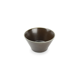 Bol conique LINE Ø150xh80mm 62cl Porcelaine Black - Fine2Dine - Henri Julien